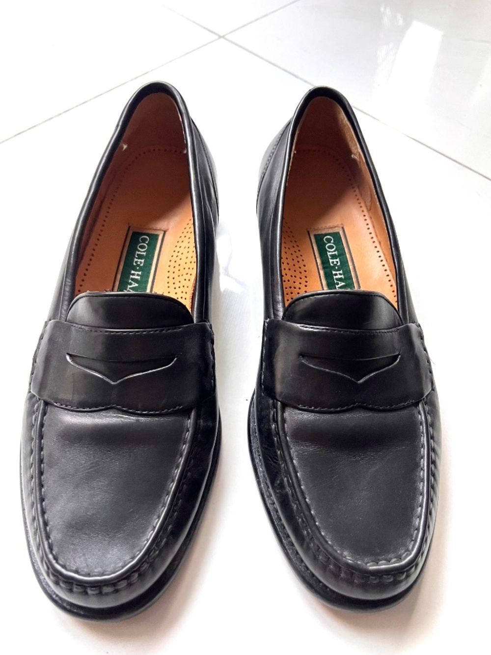 Cole Haan classic black penny loafers Sz 8.5